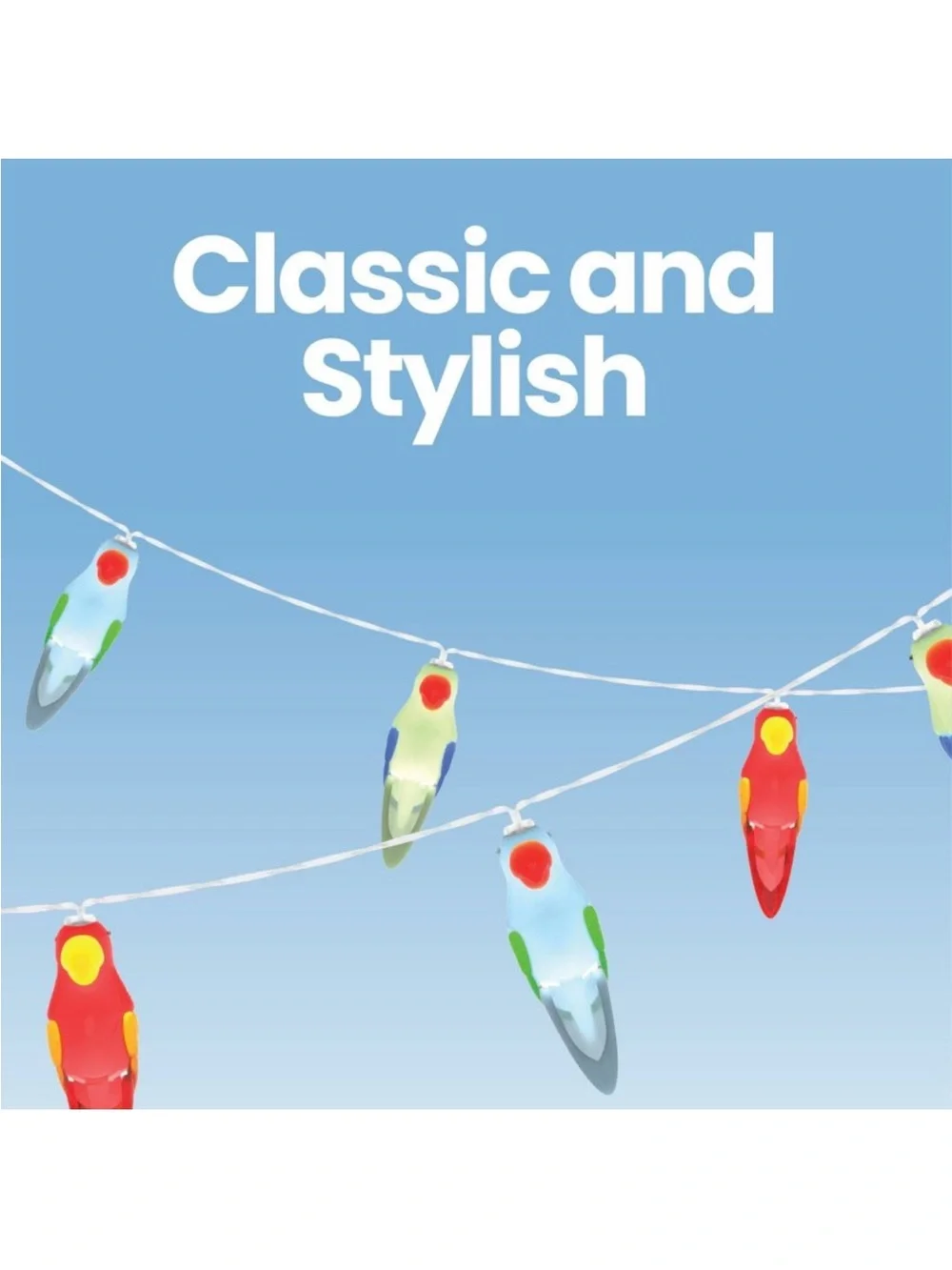 GEMS LED String Lights - Parrots